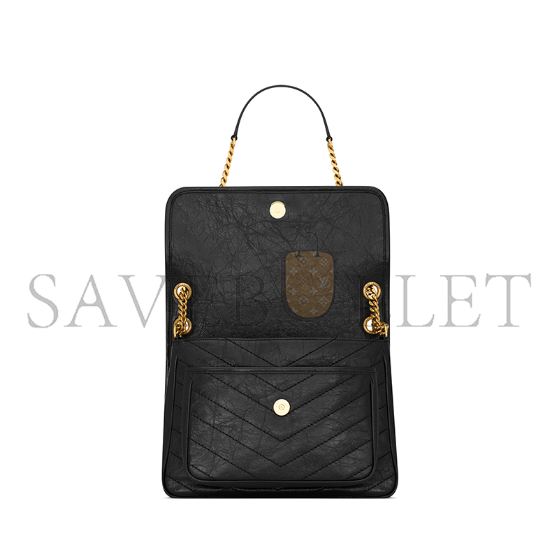 YSL NIKI MEDIUM IN VINTAGE LEATHER 6331840EN071000 (28*20*8.5cm) YSL NIKI MEDIUM IN VINTAGE LEATHER 6331840EN071000 (28*20*8.5cm)